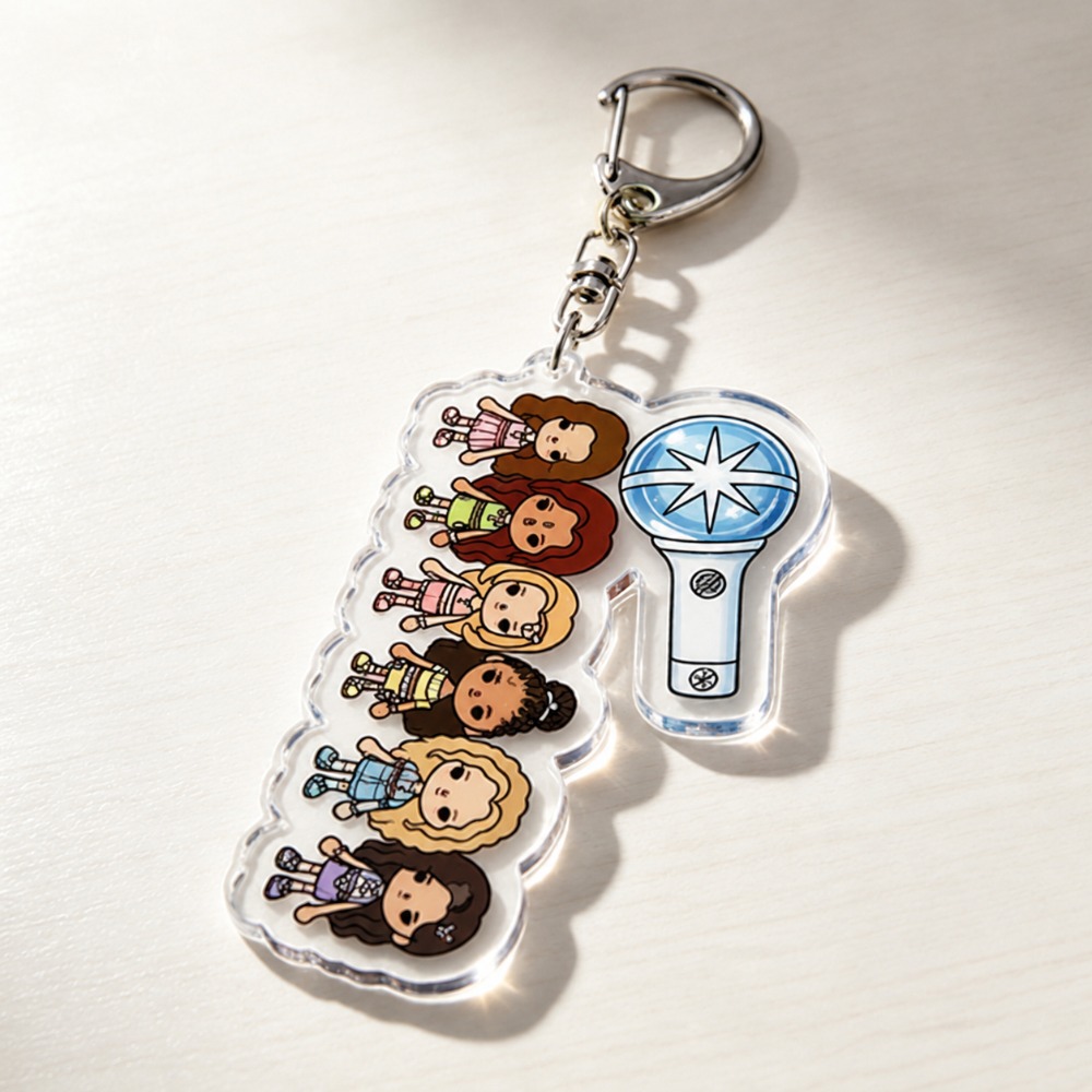Esports Gaming Fan - Accessoires de sac K-pop Katseye, porte-clés