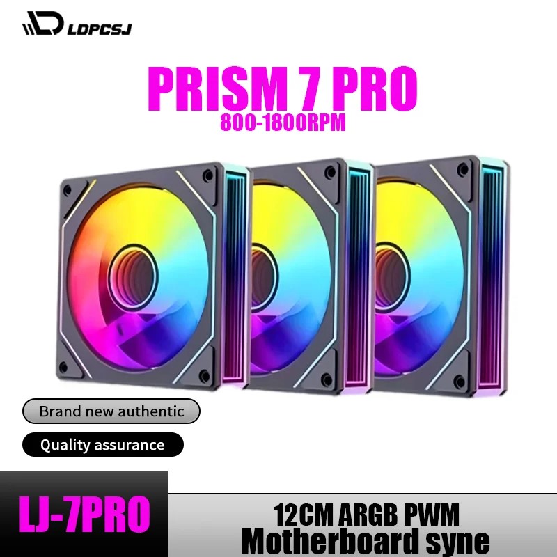 Esports Gaming Fan - Ventilateur de boîtier PC LDPCSJ Prism