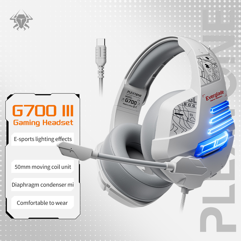 Esports Gaming Phone - Casque de jeu filaire PLEXTONE G700