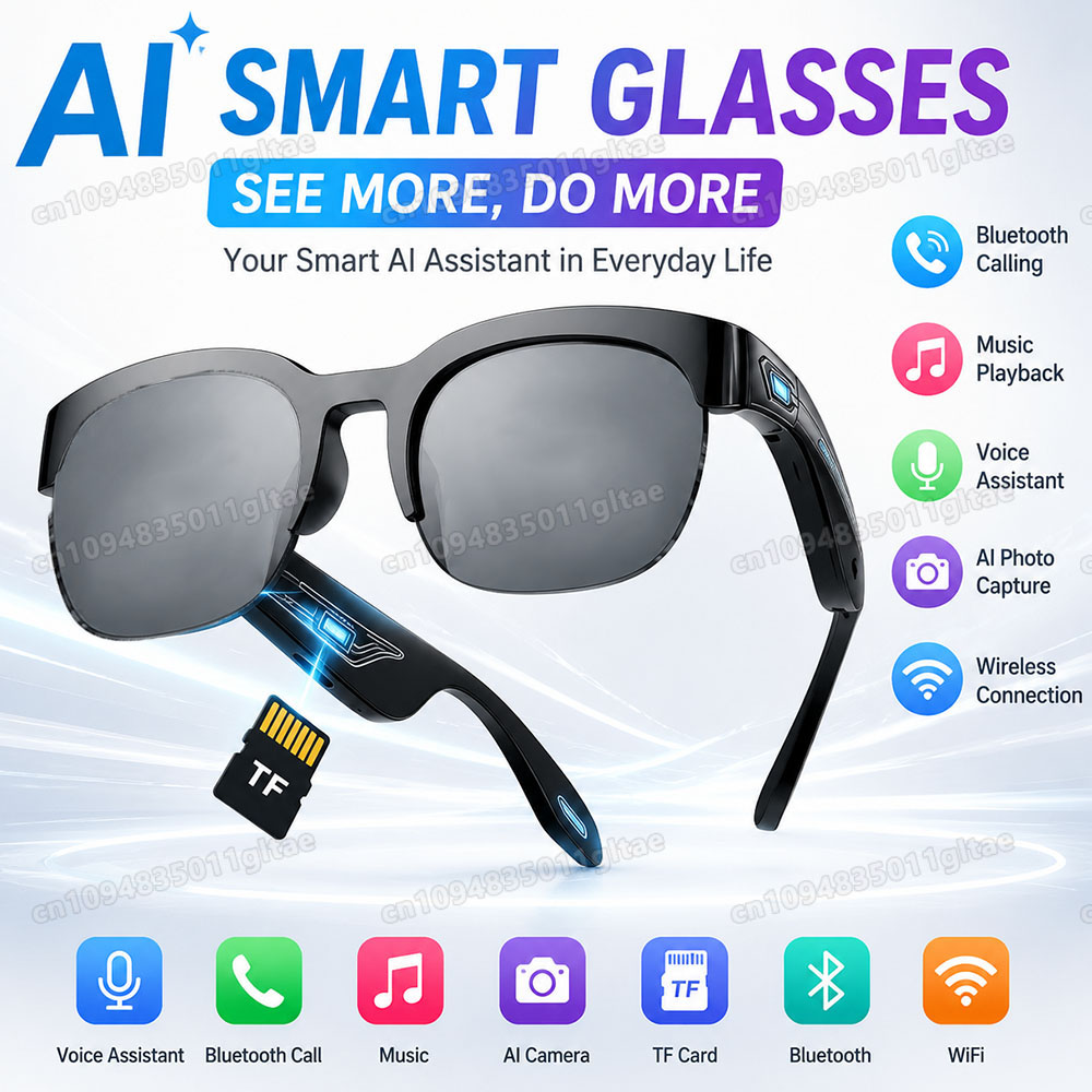 Esports Gaming Pk - Nouvelles Lunettes Intelligentes de Conversation à