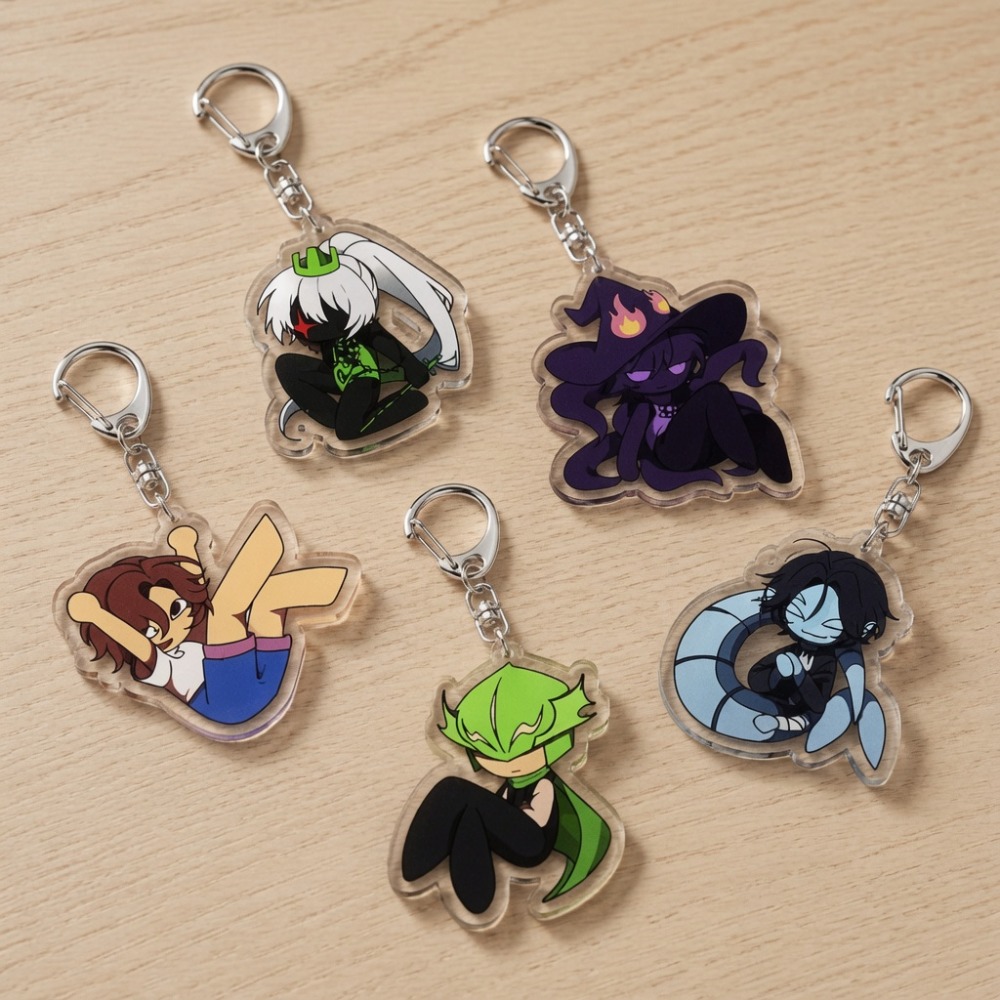 Esports Gaming Fan - Porte-clés Chibi Mignons de Dessins Animés,
