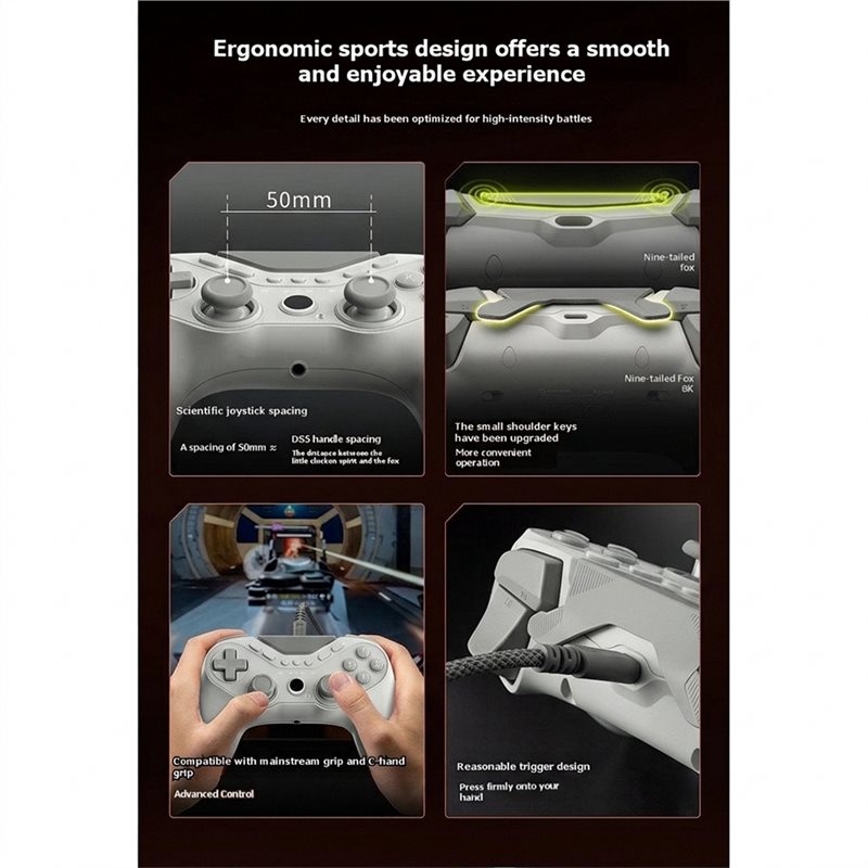 Manette de jeu filaire légère  - Esports Gaming Phone avis et prix