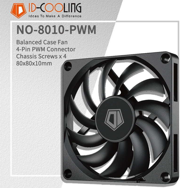ID-COOLING NO-8010-PWM 80MM ve - Esports Gaming Fan avis et prix