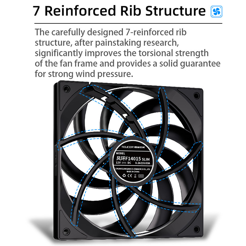 Ventilateur de boîtier fin TEU - Esports Gaming Fan avis et prix