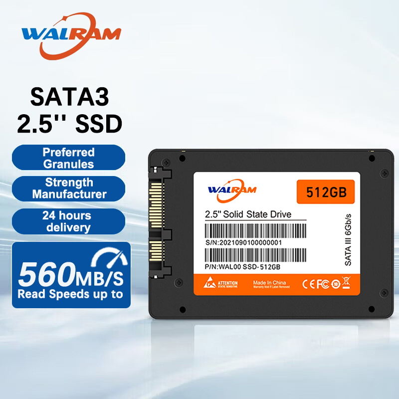 WALRAM 2.5 SATA 3 SSD 512GB 12 - Samsung Ssd Evo 870 avis et prix