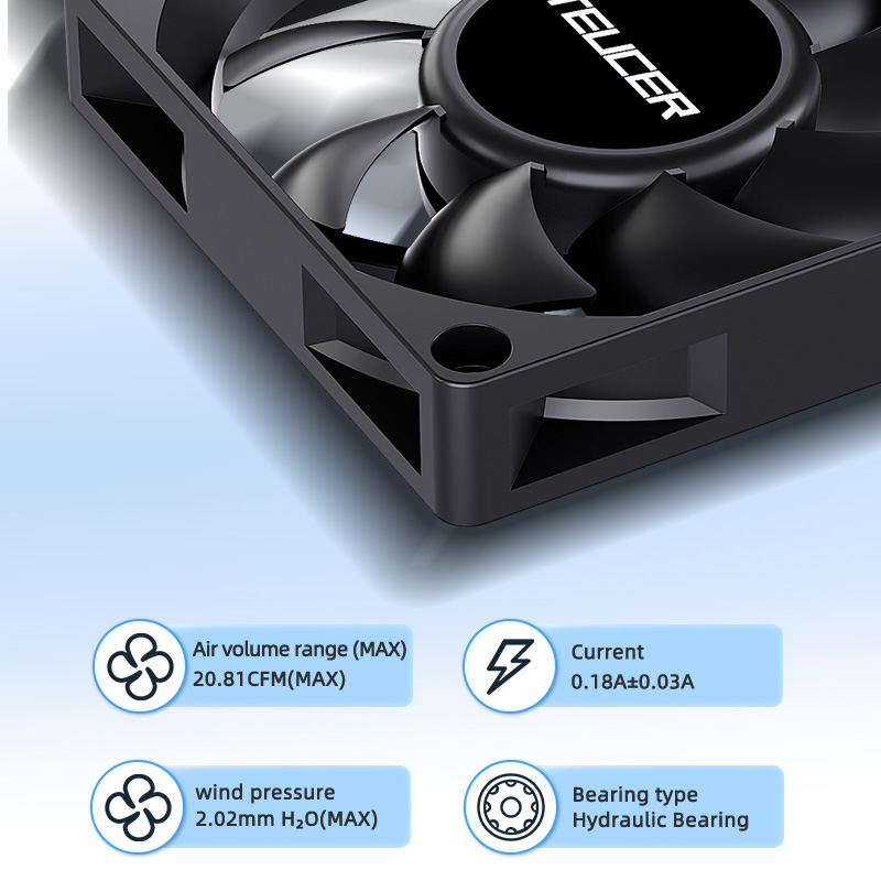 Teucer UT-7015 7 cm ventilateu - Esports Gaming Fan avis et prix